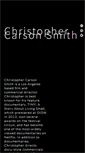 Mobile Screenshot of christophercarsonsmith.com