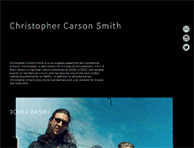 Tablet Screenshot of christophercarsonsmith.com